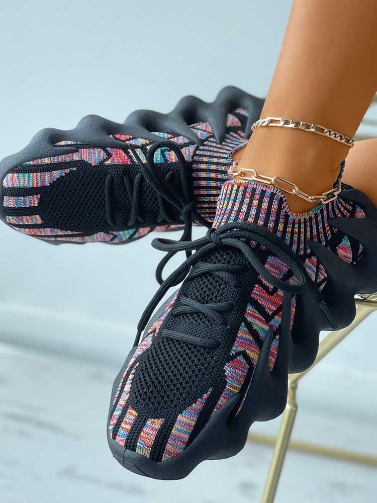 Zapatillas deportivas transpirables con cordones y soporte de arco CSP