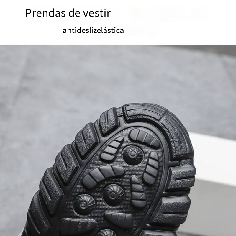 Zapatos ortopédicos de gamuza de primera calidad sin cordones para hombre