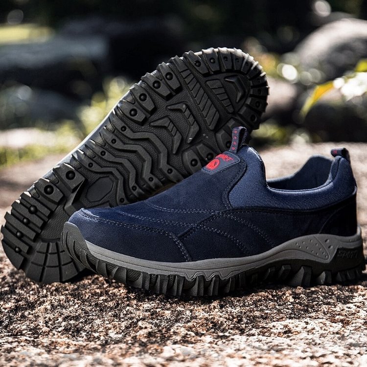 Mocasines ortopédicos impermeables para hombre