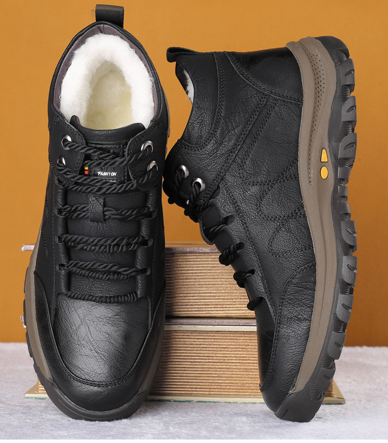 Invierno | Zapatos Ortopédide informales transpirables antideslizantes y con soporte para el arco cosidos a mano para hombre-CSP ZAPATOS