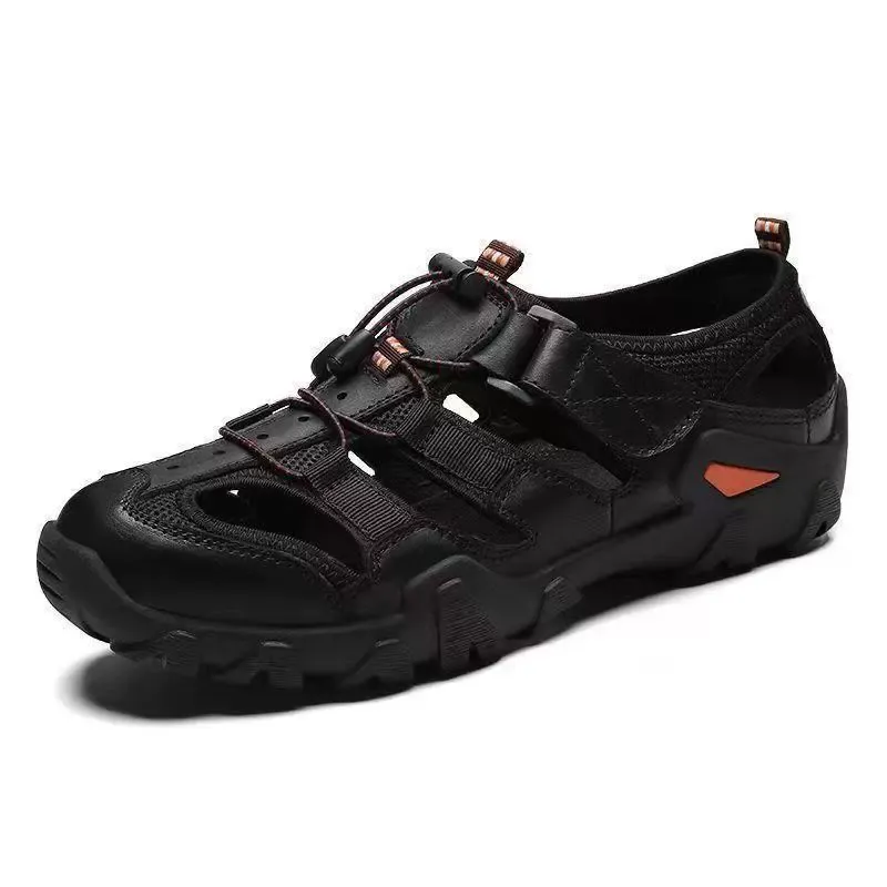 Sandalias ortopédicas de senderismo para hombre, con punta cerrada, an