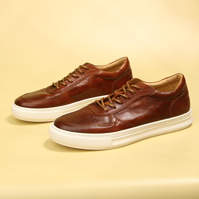 Zapatillas de hombre Chocolate Patinado