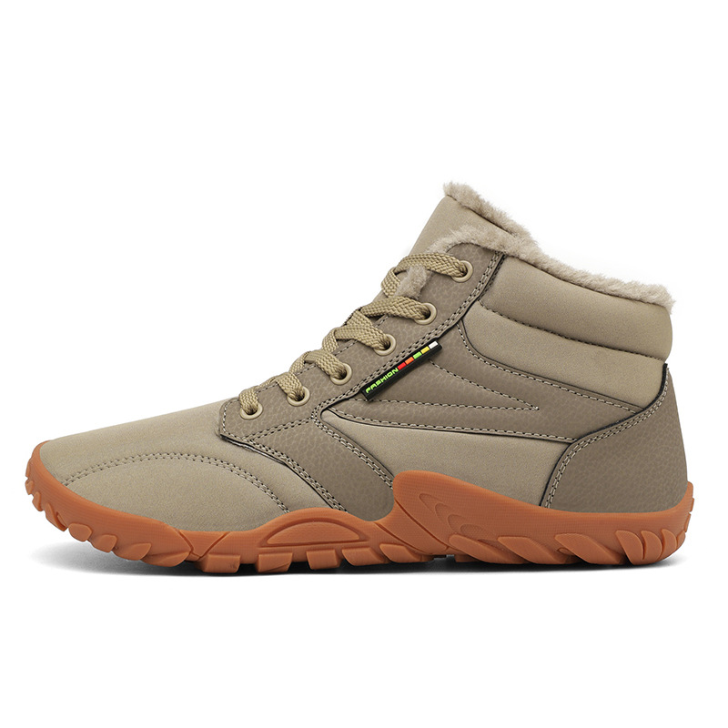 Botas Barefoot trekking impermeables térmicas para hombre