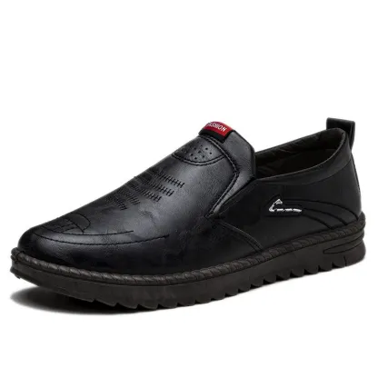 Mocasines ortopédicos para hombre con suela gruesa