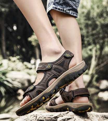 Sandalias ortopédicas antideslizantes para senderismo al aire libre para hombre