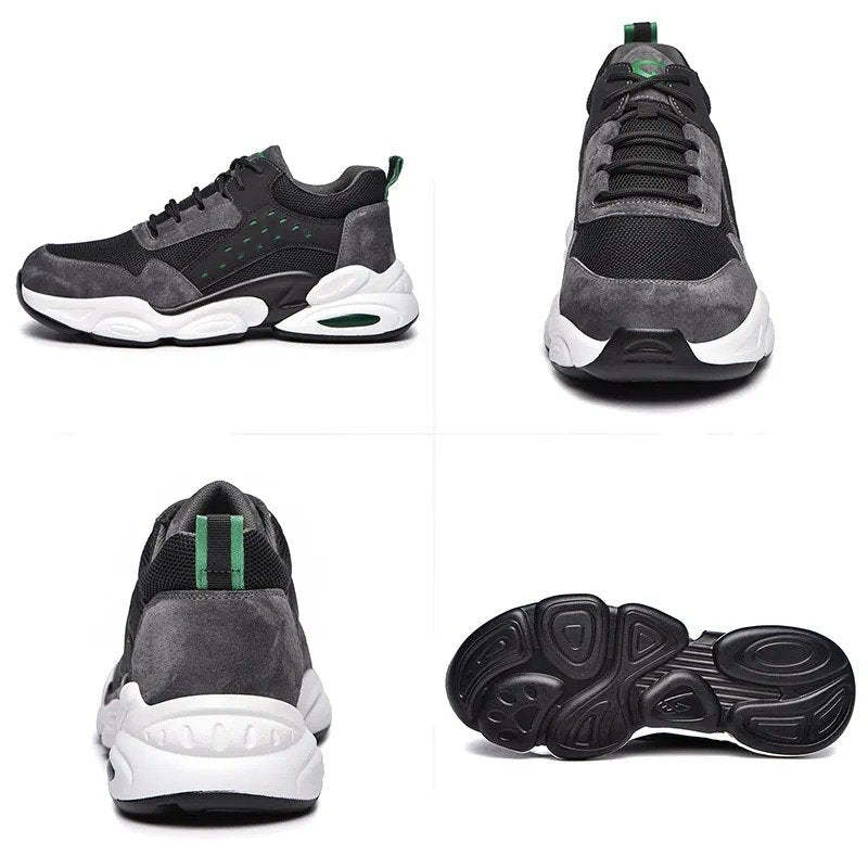 Zapatos ortopédicos para hombres Zapatillas de seguridad antiaplastamiento Steel Head Trendy