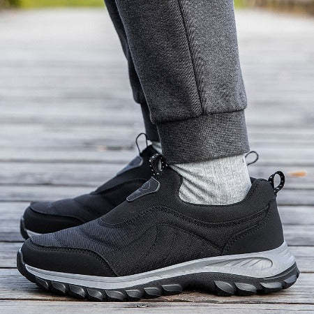 Zapatos ortopédicos casuales ligeros sin cordones con amortiguación transpirable