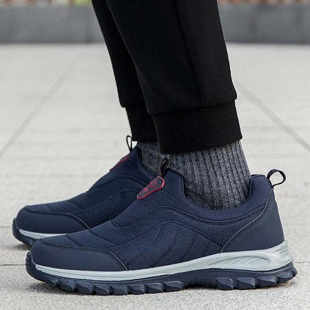 Zapatos ortopédicos casuales ligeros sin cordones con amortiguación transpirable