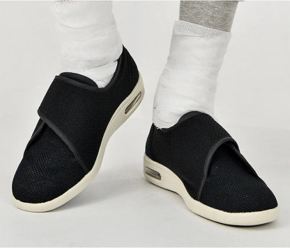 Zapatos anchos para diabéticos de talla grande para pies hinchados (unisex)