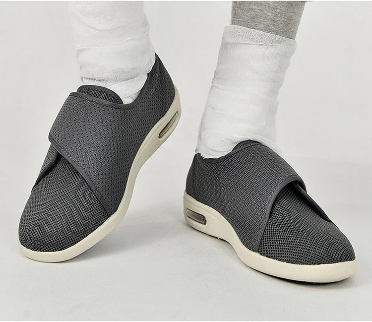 Zapatos anchos para diabéticos de talla grande para pies hinchados (unisex)