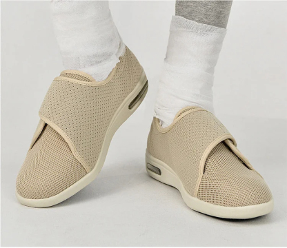 Zapatos anchos para diabéticos de talla grande para pies hinchados (unisex)