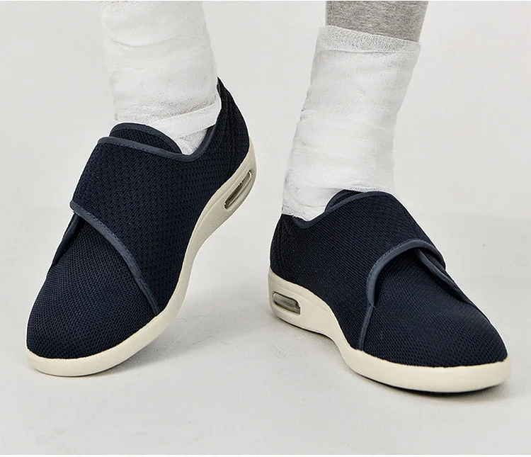 Zapatos anchos para diabéticos de talla grande para pies hinchados (unisex)