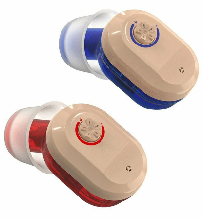 Audífonos digitales invisibles recargables