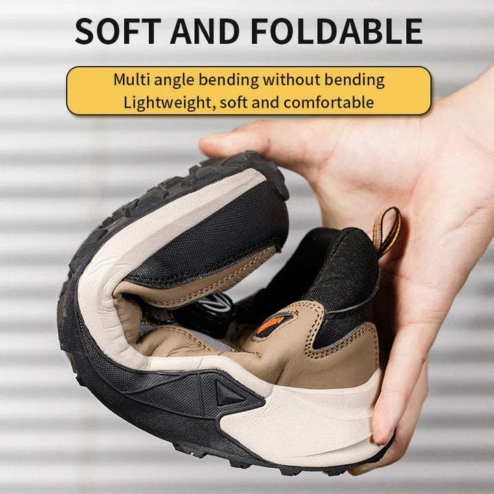 Zapatos de trabajo con tiras reflectantes