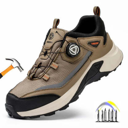 Zapatos de trabajo con tiras reflectantes