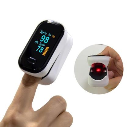 Oxímetro de frecuencia cardíaca y oxígeno en sangre