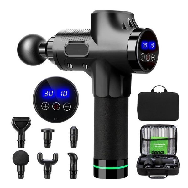 Pistola de masaje muscular