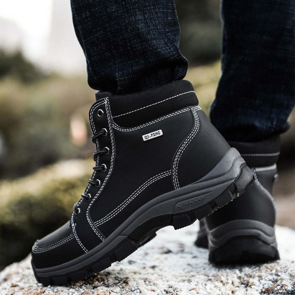 Botas de nieve para hombre, calzado para exteriores