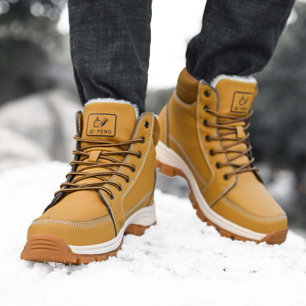 Botas de nieve para hombre, calzado para exteriores