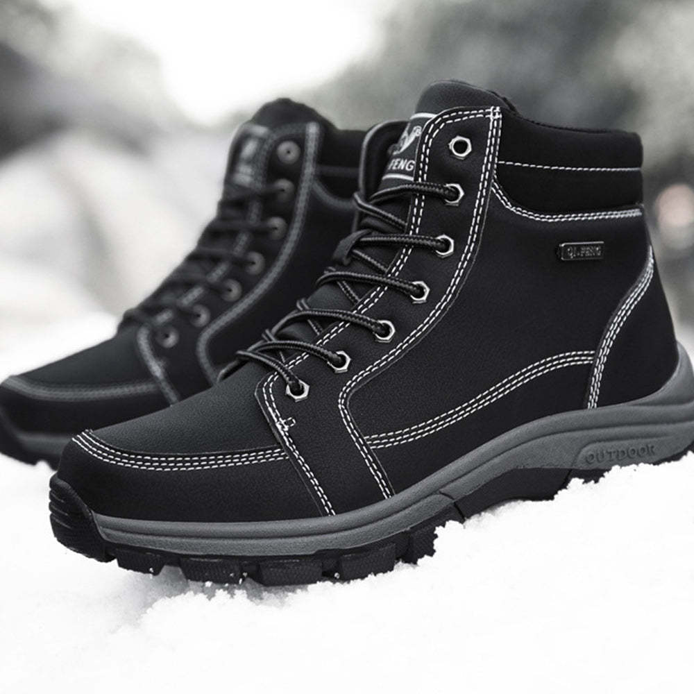 Botas de nieve para hombre, calzado para exteriores