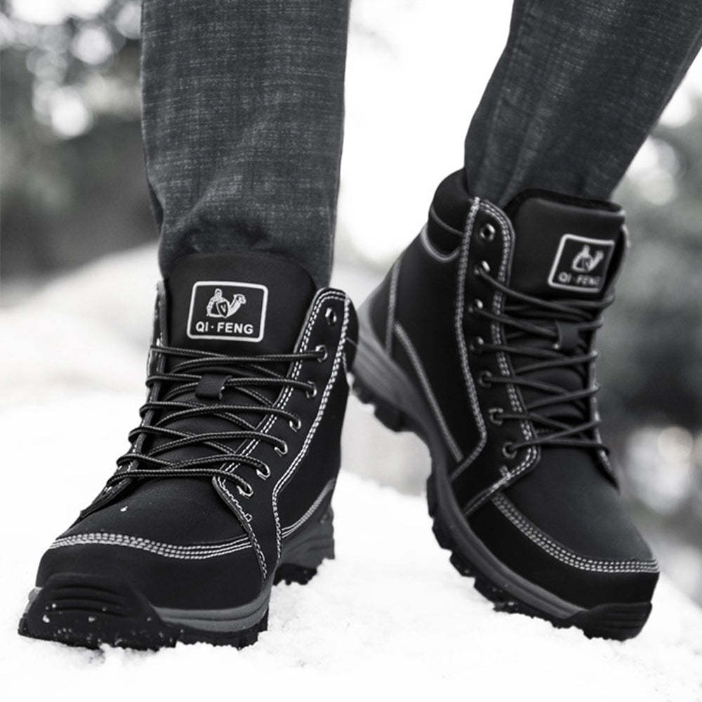 Botas de nieve para hombre, calzado para exteriores