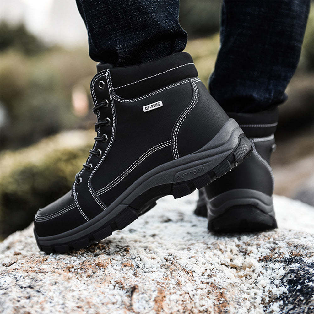 Botas de nieve para hombre, calzado para exteriores