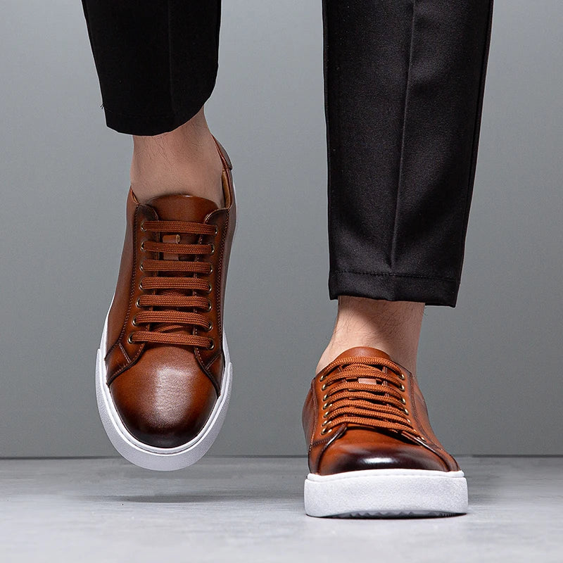 Zapatillas de Cuero Premium para Hombre
