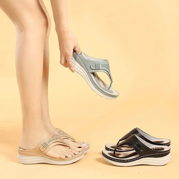 Chanclas Ortopédicas de Masaje con Suela Suave para Mujer