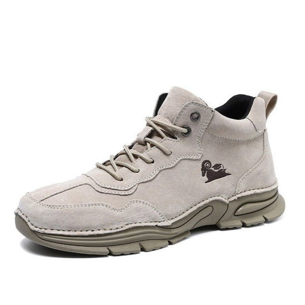 Zapatos descalzos cálidos y de caña alta para hombre