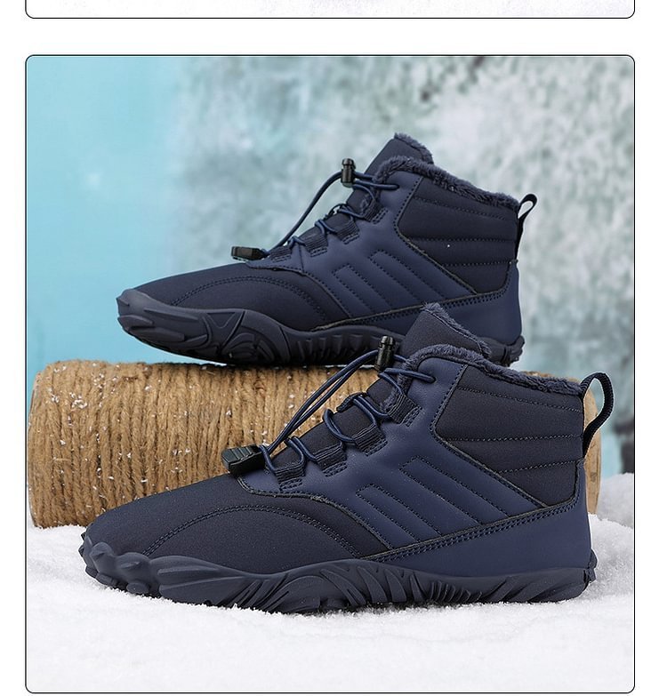 Zapatos descalzos impermeables y antideslizantes de invierno