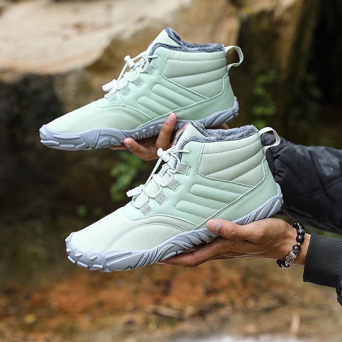 Zapatos descalzos impermeables y antideslizantes de invierno