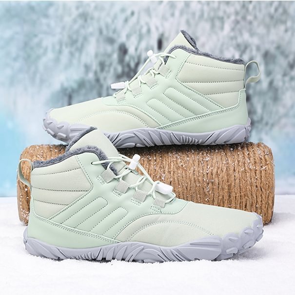 Zapatos descalzos impermeables y antideslizantes de invierno