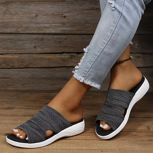 Sandalias ortopédicas informales de mujer para la playa