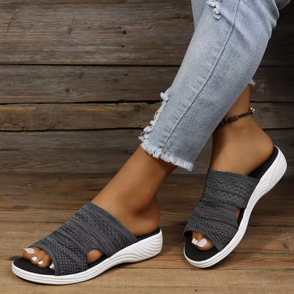 Sandalias ortopédicas informales de mujer para la playa