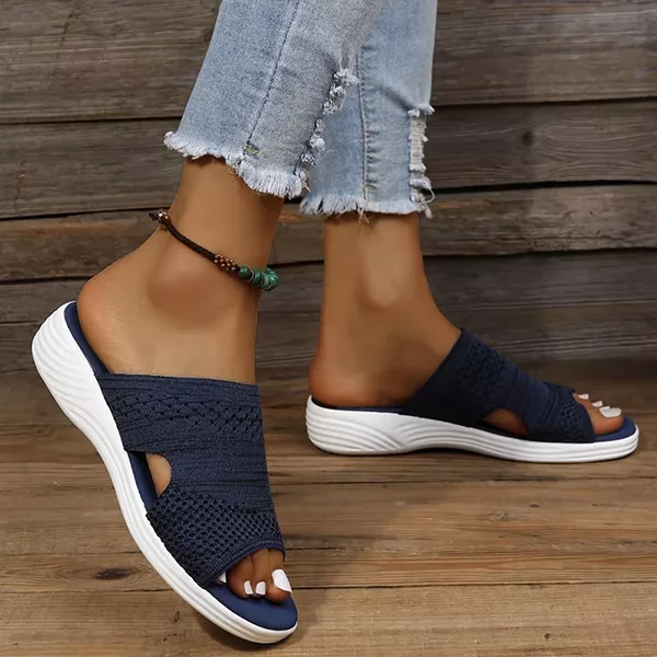 Sandalias ortopédicas informales de mujer para la playa