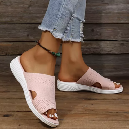 Sandalias ortopédicas informales de mujer para la playa