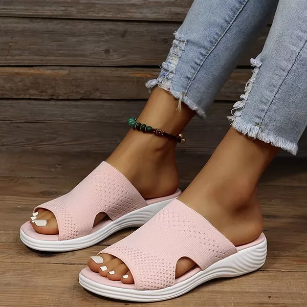Sandalias ortopédicas informales de mujer para la playa
