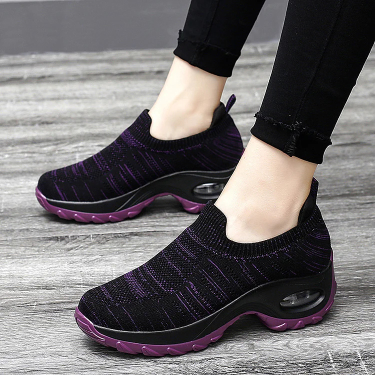 Zapatillas ortopédicas | Zapatos para caminar sin cordones para mujer