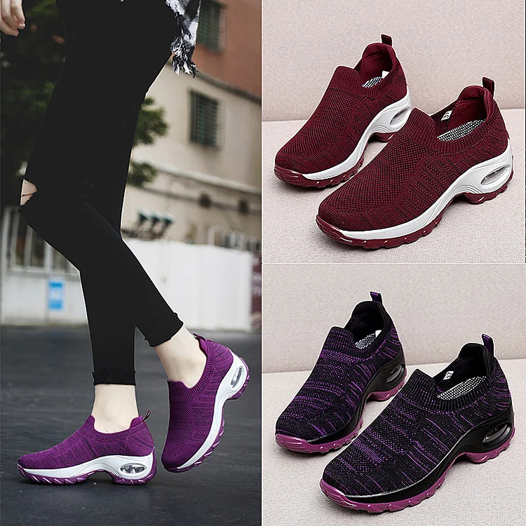 Zapatillas ortopédicas | Zapatos para caminar sin cordones para mujer