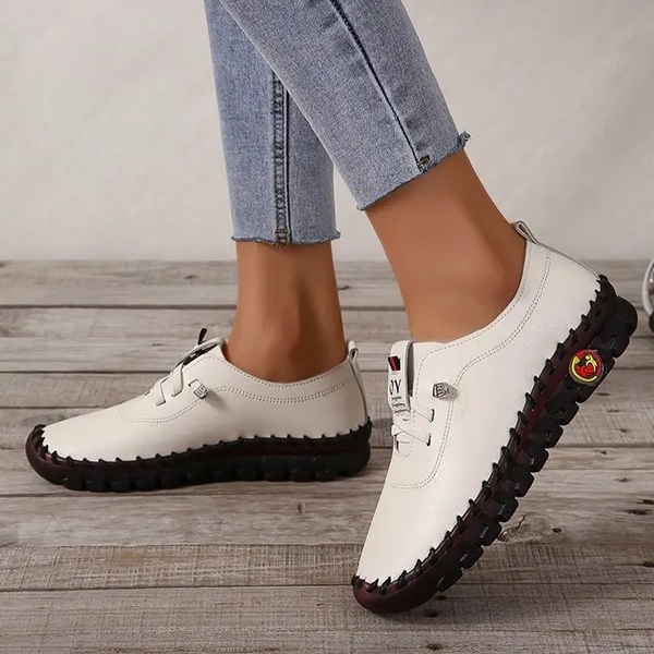 Zapatillas planas de mujer, calzado ortopédicos
