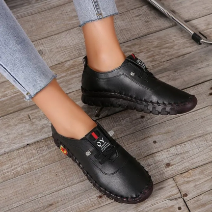 Zapatillas planas de mujer, calzado ortopédicos
