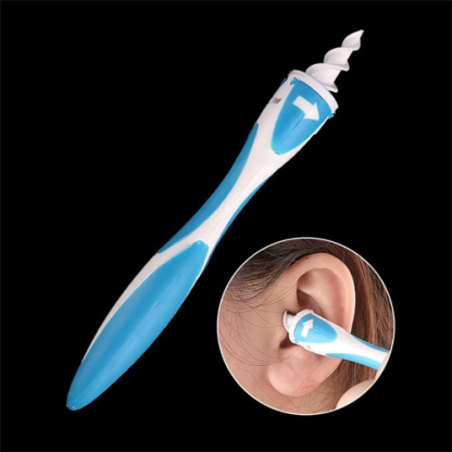 Limpiador de cerumen en espiral 