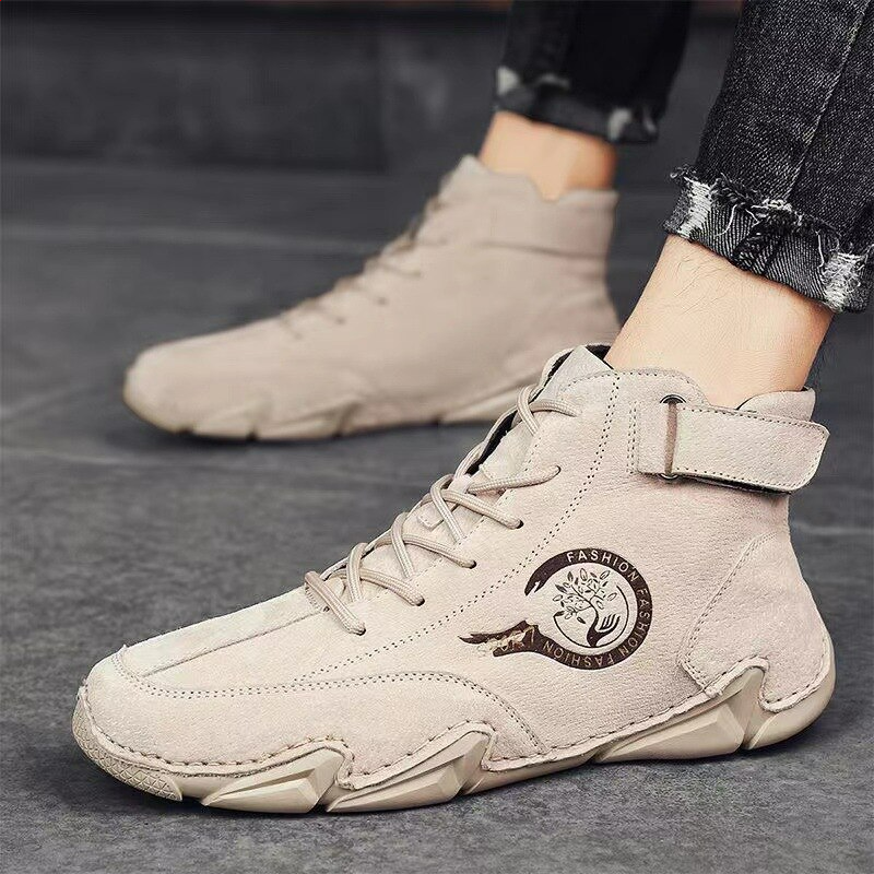 Zapatos barefoot de cuero impermeables botines unisex