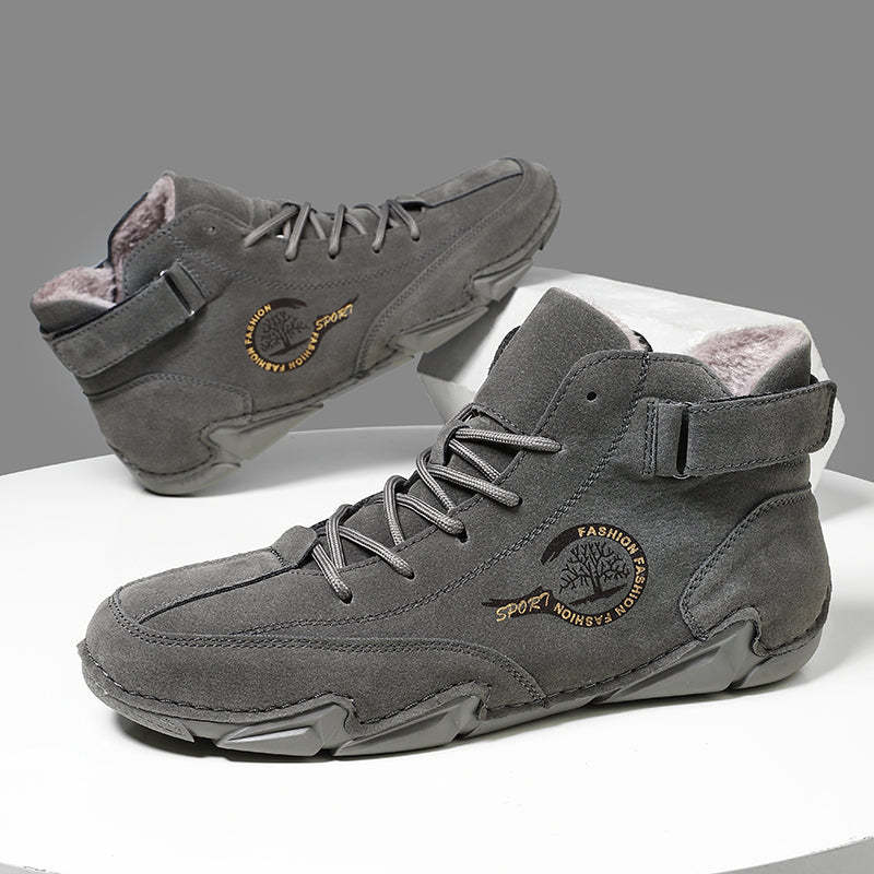 Zapatos barefoot de cuero impermeables botines unisex