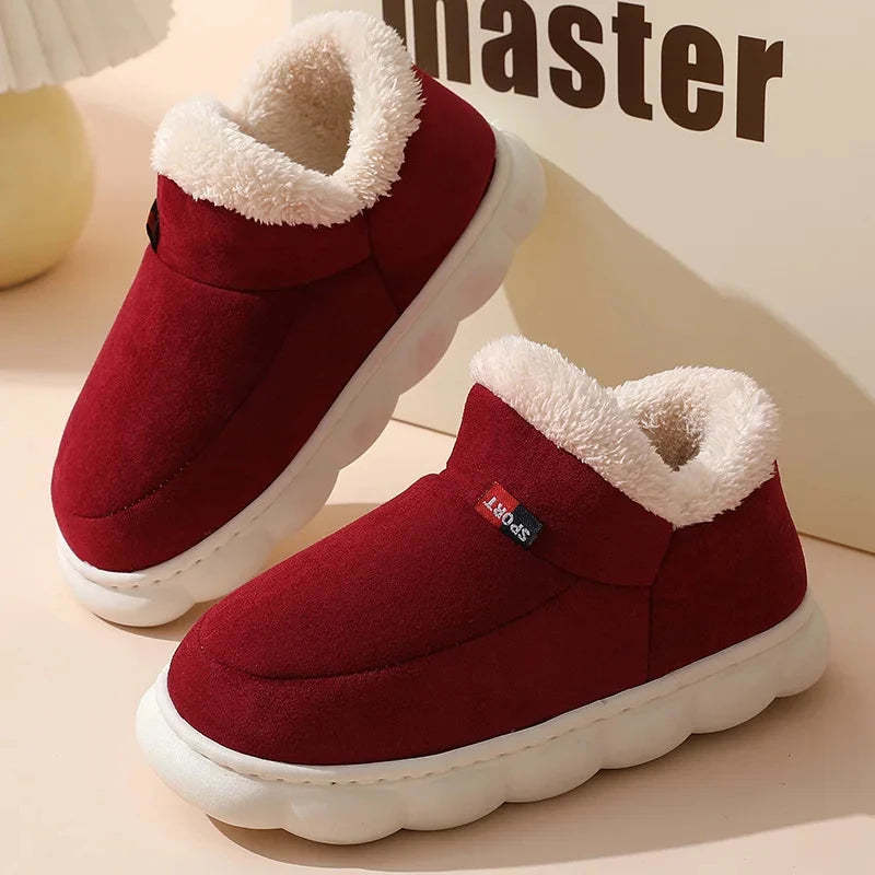 Pantuflas: cómodas pantuflas de invierno para interiores para ella
