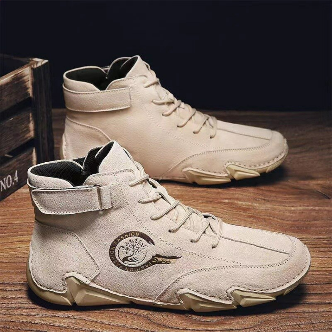 Zapatos barefoot de cuero impermeables botines unisex