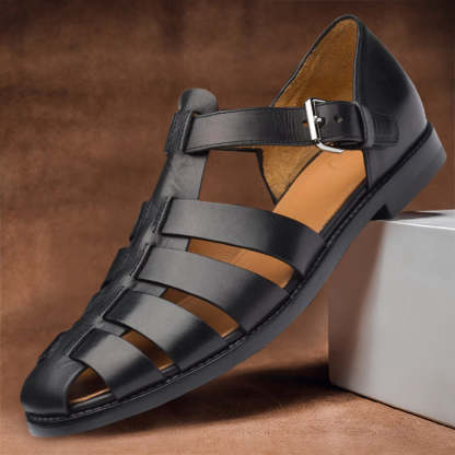 Sandalias de cuero premium para hombre