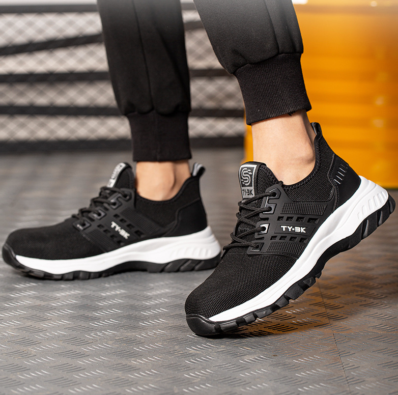 Zapatos de Trabajo Livianos Zapatillas de Seguridad Transpirables