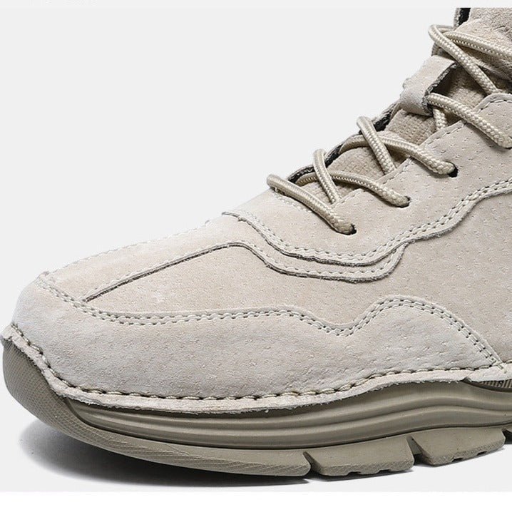 Zapatos descalzos cálidos y de caña alta para hombre