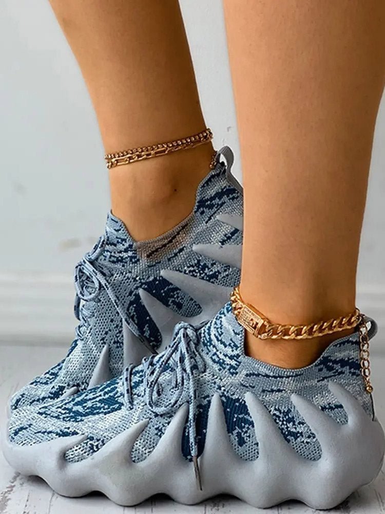 Zapatillas deportivas transpirables con cordones y soporte de arco CSP